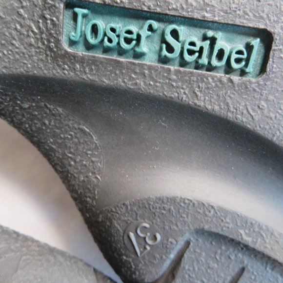 Josef Seibel Brown Slip On Leather Mules Size 6 US  37 Euro - Picture 6 of 6